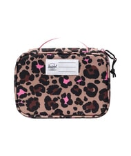 HERSCHEL HERITAGE Pencil case with handle leopard scribble - Cases and Accessories - 2