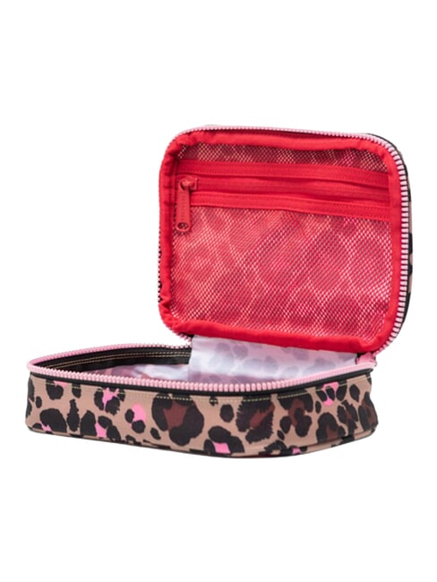 HERITAGE Pencil case with handle leopard scribble - Cases and Accessories