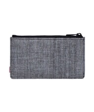 HERSCHEL OSCAR Flat card holder with coin purse RAVEN CROSSHATCH - Women&rsquo;s Wallets - 2