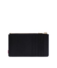 HERSCHEL OSCAR Flat card holder with coin purse BLACK - Women&rsquo;s Wallets - 2