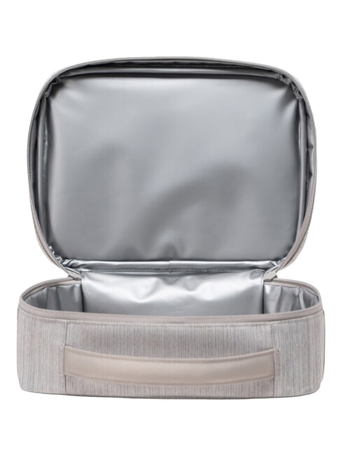 POP QUIZ Lunch box LIGHT GRAY CROSSHATCH / WHITE RU - Tablet holder& Organizer