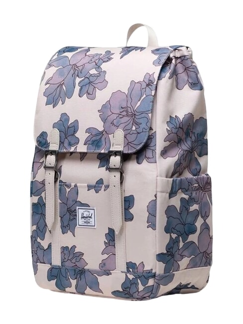 RETREAT  14" PC backpack moonbeam floral waves - Backpacks & School and Leisure