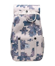 HERSCHEL RETREAT  14" PC backpack moonbeam floral waves - Backpacks & School and Leisure - 4