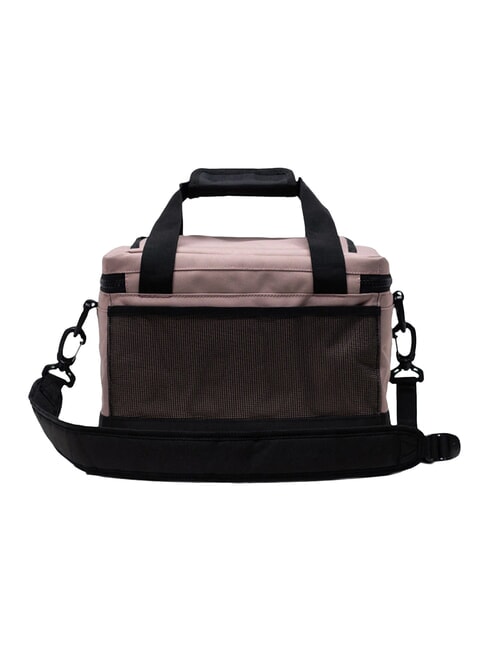 POP QUIZ Lunch bag with shoulder strap ASH ROSE - Tablet holder& Organizer