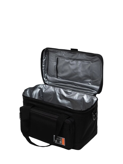 POP QUIZ Lunch bag with shoulder strap BLACK - Tablet holder& Organizer