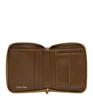 CALVIN KLEIN COATED EMBLEM Small Wallet - Women&rsquo;s Wallets
