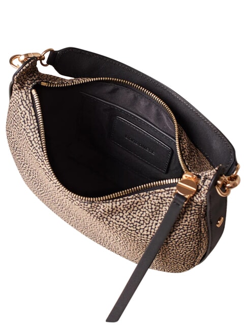 FRAME Hobo bag, mini, shoulder bag OP / NATURAL / BLACK - Women&rsquo;s Bags