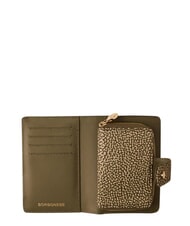 BORBONESE CLASSICA Medium wallet with coin pocket olive - Women&rsquo;s Bags - 3