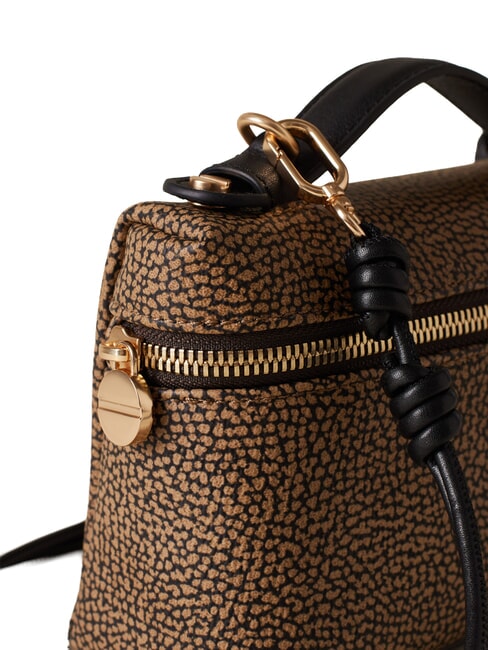 GEMINI Mini bag, hand-held with shoulder strap natural op / black - Women&rsquo;s Bags