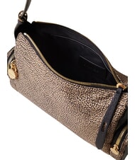 BORBONESE POCHE Shoulder bag OP / NATURAL / BLACK - Women&rsquo;s Bags - 4