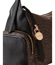 BORBONESE POCHE Shoulder bag OP / NATURAL / BLACK - Women&rsquo;s Bags - 5