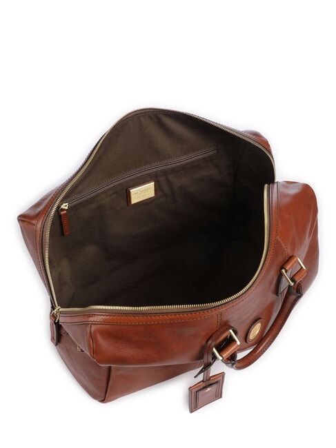 STORY Leather duffel bag BROWN - Duffle bags