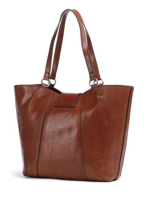 ERICA Leather shopper BROWN - Women&rsquo;s Bags