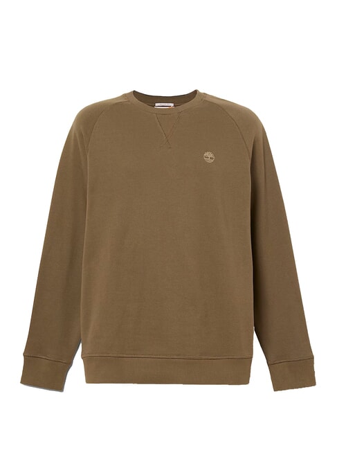 ER BASIC REGULAR Crewneck sweatshirt leaf green-cassel earth - Sweatshirts