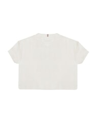 TOMMY HILFIGER TH KIDS Cotton T-Shirt white - Child T-shirt - 3