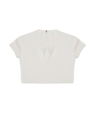 TOMMY HILFIGER TH KIDS Cotton T-Shirt white - Child T-shirt - 3
