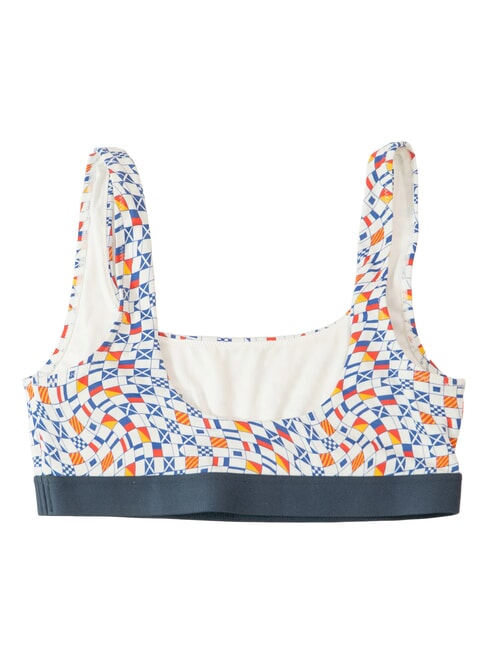 TH Costume bra flag wave check print - Women's swimwear