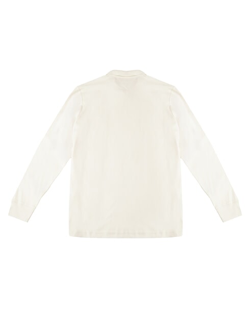 TH Cotton polo shirt ivory petal - Polo shirt