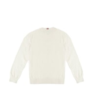 TOMMY HILFIGER 1985 CREW Cotton blend sweatshirt ivory - Men's Sweaters - 3