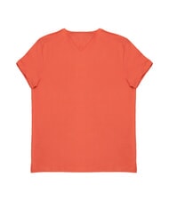 TOMMY HILFIGER  Men's stretch T-shirt red earth - T-shirt - 3