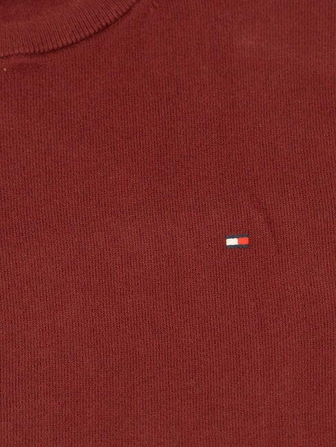 PIMA Cashmere blend crewneck sweater deep red - Men's Sweaters