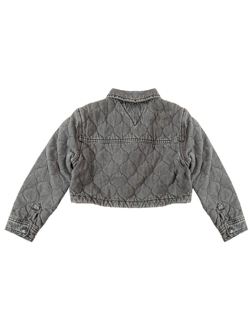 TH KIDS Girls' jacket washed black - Baby Jackets