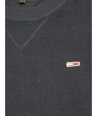 TOMMY HILFIGER TH JEANS Crew neck sweater dark night navy - Men's Sweaters - 2