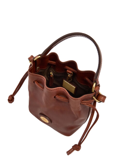 STORY  Leather bucket bag BROWN - Women&rsquo;s Bags