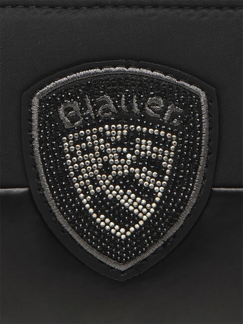 PADDED Glitter wallet BLACK - Women&rsquo;s Wallets