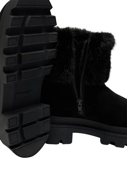 KIMMEL Leather winter boots BLACK - Women&rsquo;s shoes