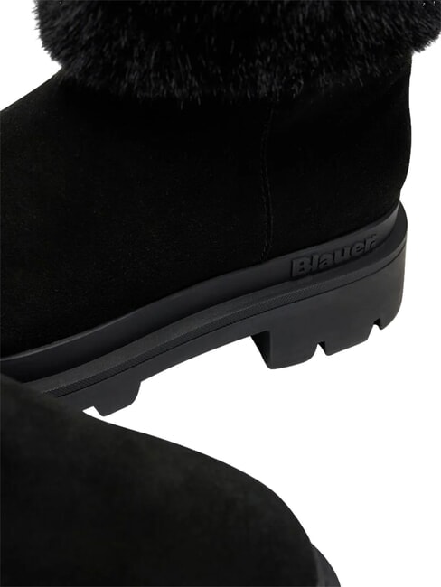 KIMMEL Leather winter boots BLACK - Women&rsquo;s shoes