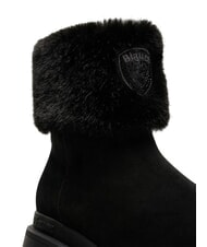 BLAUER KIMMEL Leather winter boots BLACK - Women&rsquo;s shoes - 4