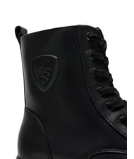 BLAUER KIMMEL Leather ankle boots BLACK - Women&rsquo;s shoes - 3