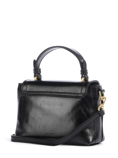 STORY  Mini handbag with shoulder strap Black Gold - Women&rsquo;s Bags