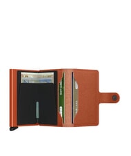 SECRID CRISPLE Wallet with snap card holder pumpkin - Men&rsquo;s Wallets - 3
