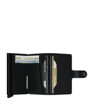 SECRID CRISPLE Wallet with snap card holder black - Men&rsquo;s Wallets - 3
