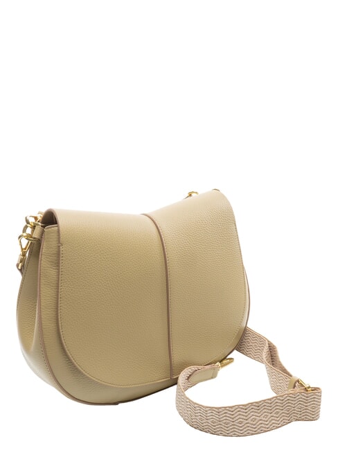 HELENA ROUND Leather bag with shoulder strap willow - Women&rsquo;s Bags