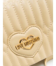 LOVE MOSCHINO BUBBLY LOVE Mini shoulder bag butter - Women&rsquo;s Bags - 3