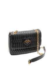LOVE MOSCHINO BUBBLY LOVE Mini shoulder bag / crossbody bag Black - Women&rsquo;s Bags - 2