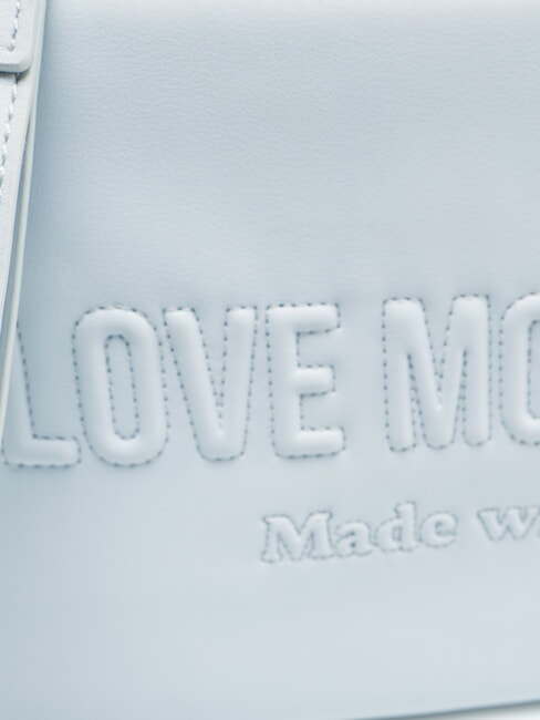 SIGNATURE LOVE Clutch bag with shoulder strap light blue - Women&rsquo;s Bags