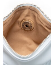 LOVE MOSCHINO SIGNATURE LOVE Clutch bag with shoulder strap light blue - Women&rsquo;s Bags - 4