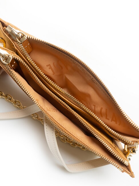 ESCAPE GEO Shoulder bag with chain and shoulder strap ivory - Women&rsquo;s Bags