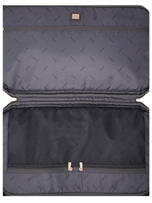 BERTA Travel bag, with shoulder strap latte logo / brown - Duffle bags