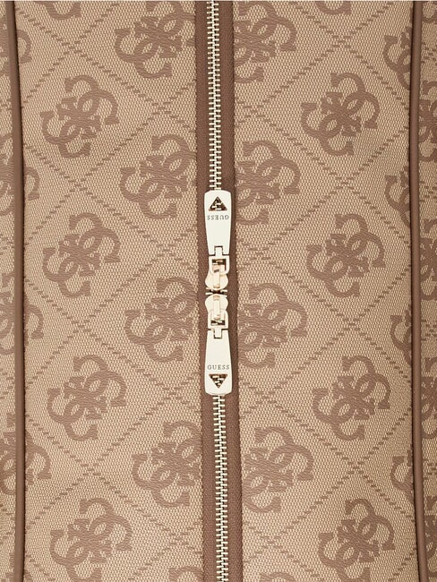 BERTA Travel bag, with shoulder strap latte logo / brown - Duffle bags