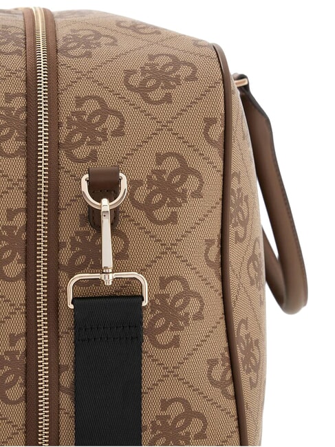 BERTA Travel bag, with shoulder strap latte logo / brown - Duffle bags