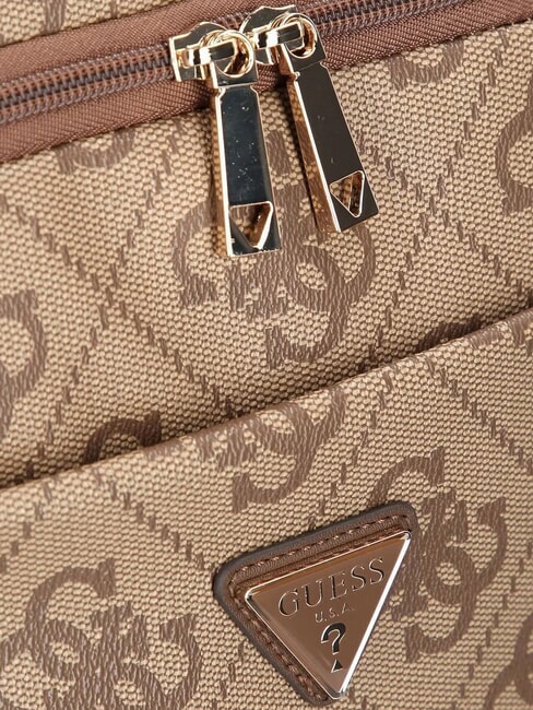 BERTA Multi-pocket backpack, underseater 45 cm latte logo / brown - Women&rsquo;s Bags