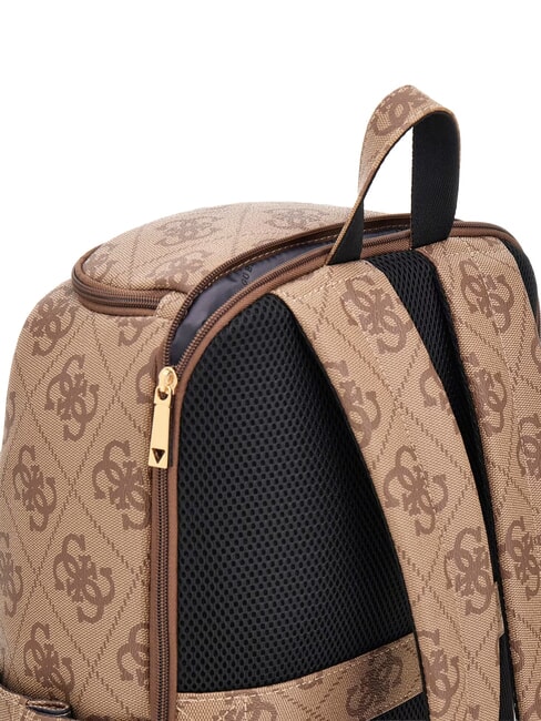 BERTA Multi-pocket backpack, underseater 45 cm latte logo / brown - Women&rsquo;s Bags