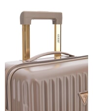 GUESS CENTENNIAL 18 Hardside carry-on trolley light coffee - Hand luggage - 4