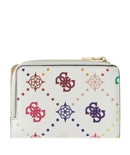GUESS EMELIE Card holder with space for banknotes multi-logo - Women&rsquo;s Wallets - 3
