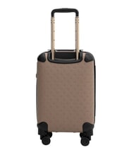 GUESS WILDER 18 Hand Luggage Trolley taupe logo - Hand luggage - 4